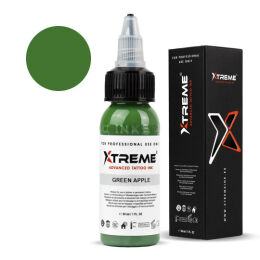 Xtreme Ink - farba do tatuażu - Green Apple - 30ML