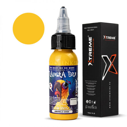 XTreme Ink - PLANETA BIU - Amarelo Anna - 30ml (Reach Compliant)