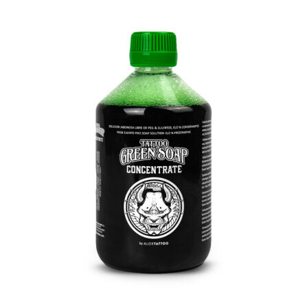 Zielone Mydło AloeTattoo - koncentrat 500 ml