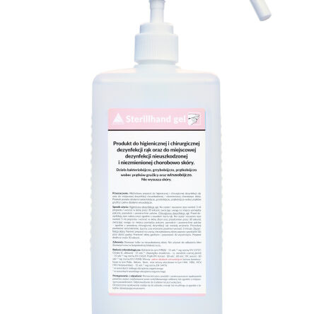 Preparation for disinfecting hands and skin 1L Sterillhand GEL