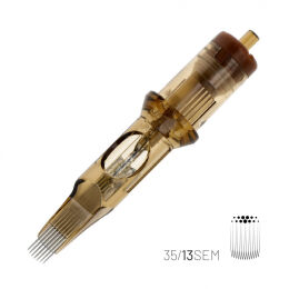 KWADRON Cartridge System - 13 SEMMT - Soft Edge Magnum - Medium Taper 0.35mm