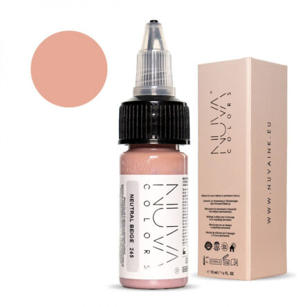 Nuva Colors - 245 Neutral Beige - 15ml (Reach Compliant)