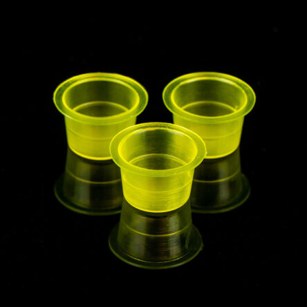 Kubeczki na farbę 13mm Clear Yellow /500szt/