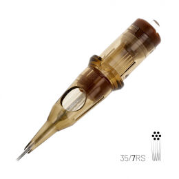 KWADRON Cartridge System - 7 RSMT - Round Shader - Medium Taper 0.35mm
