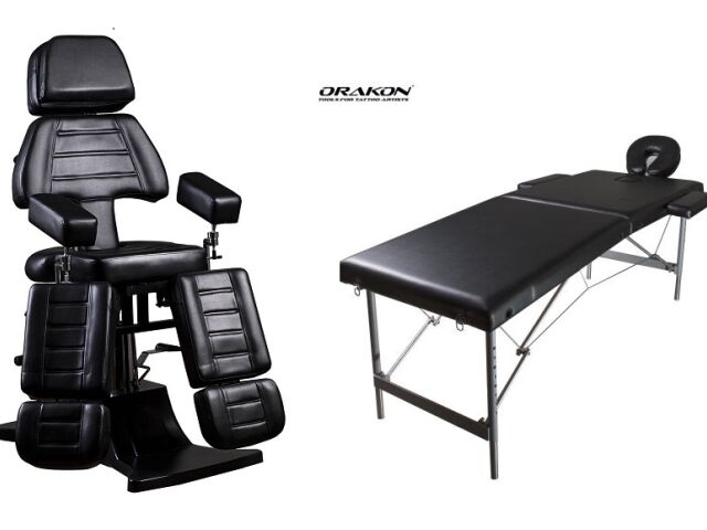 Fotel czy leżanka do tatuażu? Co lepsze? Co wygodniejsze?